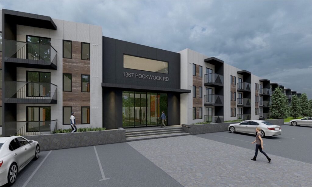 Exterior of the Lifestyle Enclave building