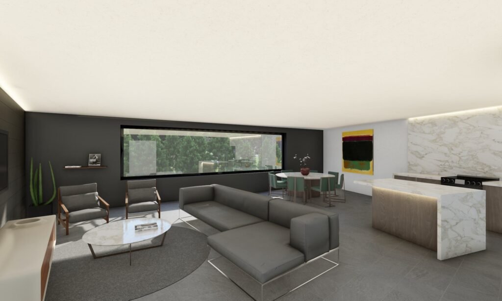 Living Area of Lifestyle Enclav